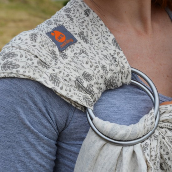 Муселинов слинг с халки (ринг слинг) Nashsling - Soft Forest (100% памук) Муселинов слинг с халки (ринг слинг) Nashsling - Soft Forest (100% памук)